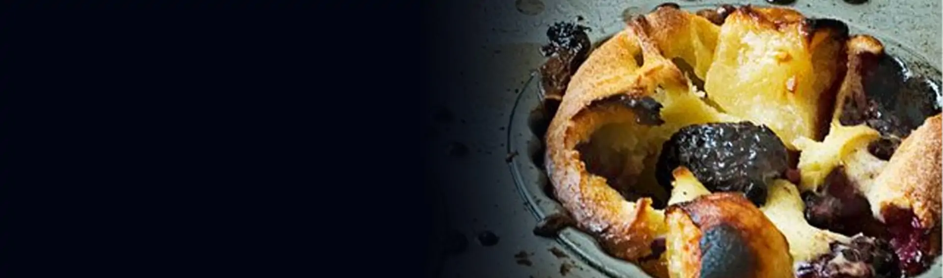 Blackberry Yorkshire Puddings Blackberry Yorkshire Puddings