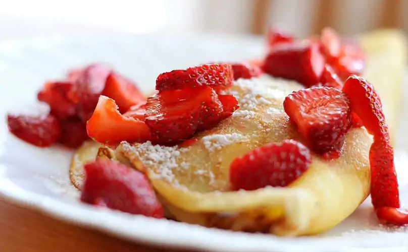 Strawberry Crepes